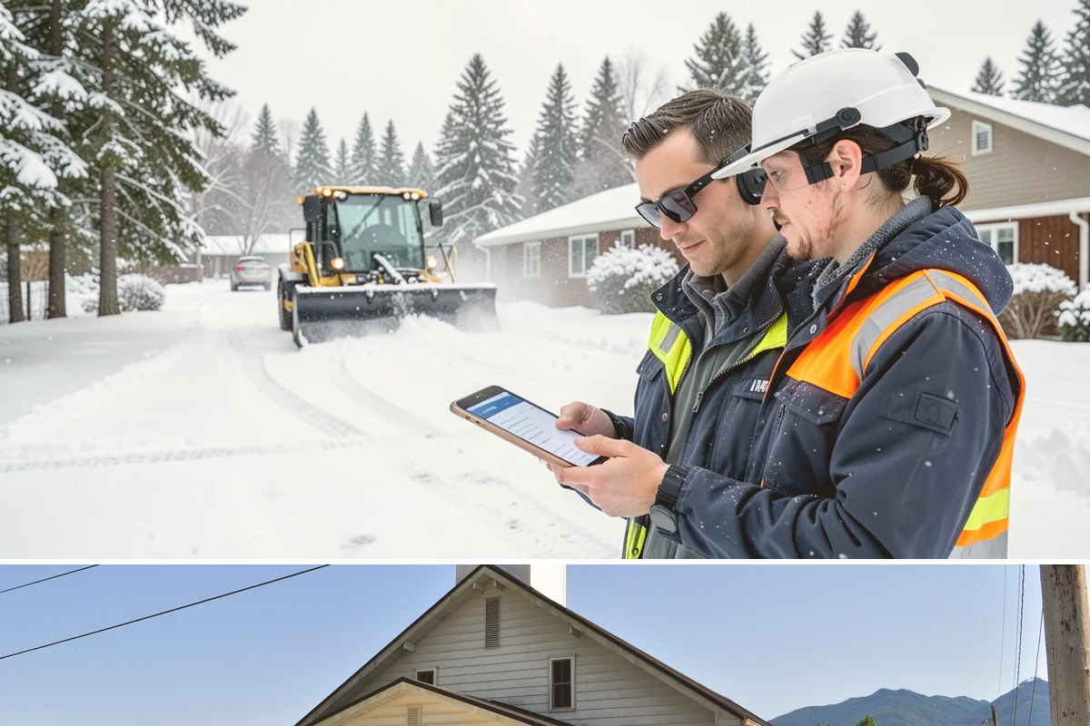 Snow Load Assessment in Concrete, Skagit County, WA - Snow load assessment is most valuable during and right after heavy accumulation events from December through February.