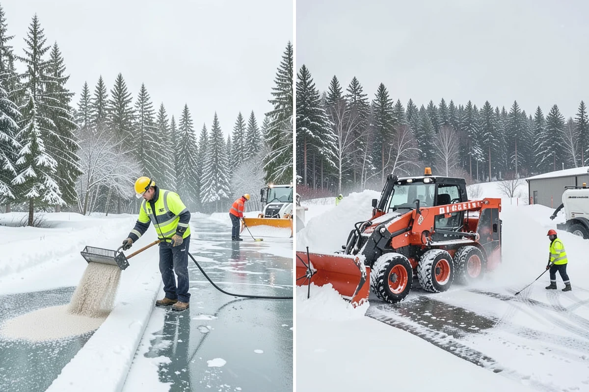 Snow Load Assessment in Des Moines, King County, WA - Measure snow depth across representative roof areas