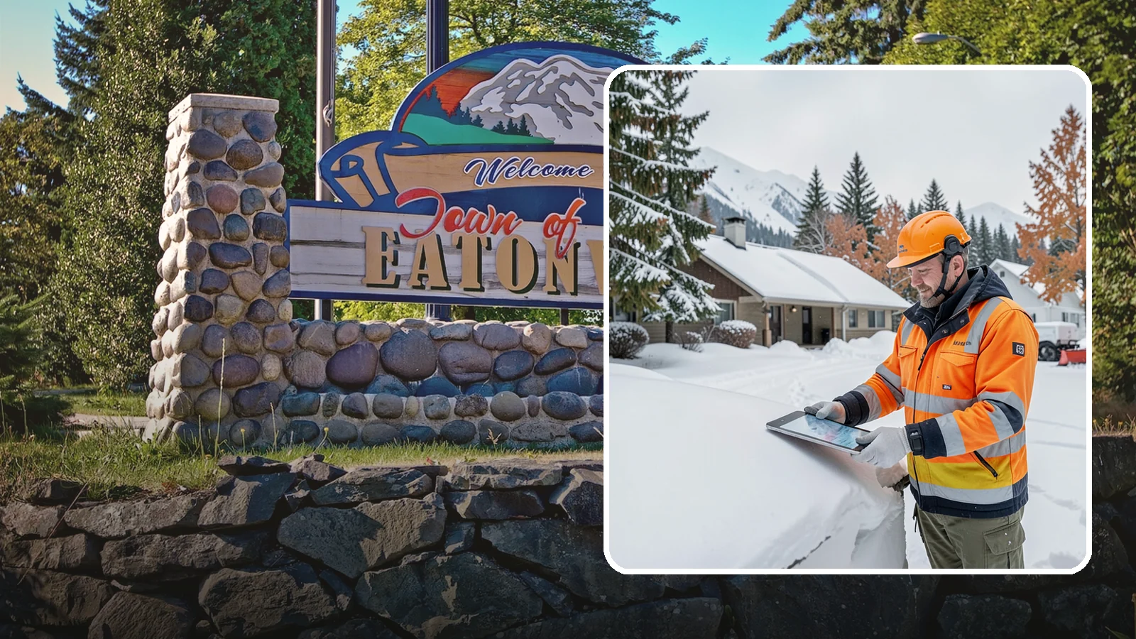Snow Load Assessment in Eatonville, Pierce County, WA - We evaluate roof snow loads so you know whether accumulation has reached a dangerous weight.