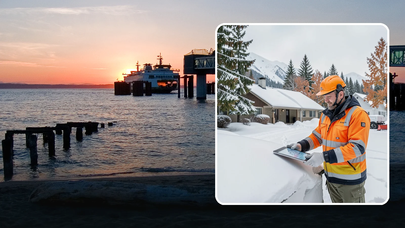 Snow Load Assessment in Edmonds, Snohomish County, WA - We evaluate roof snow loads so you know whether accumulation has reached a dangerous weight.