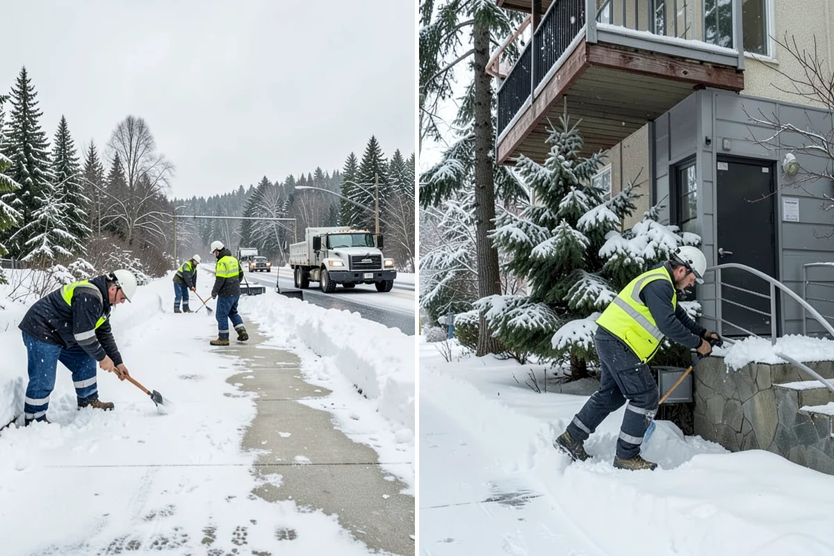 Snow Load Assessment in Everett, Snohomish County, WA - Measure snow depth across representative roof areas