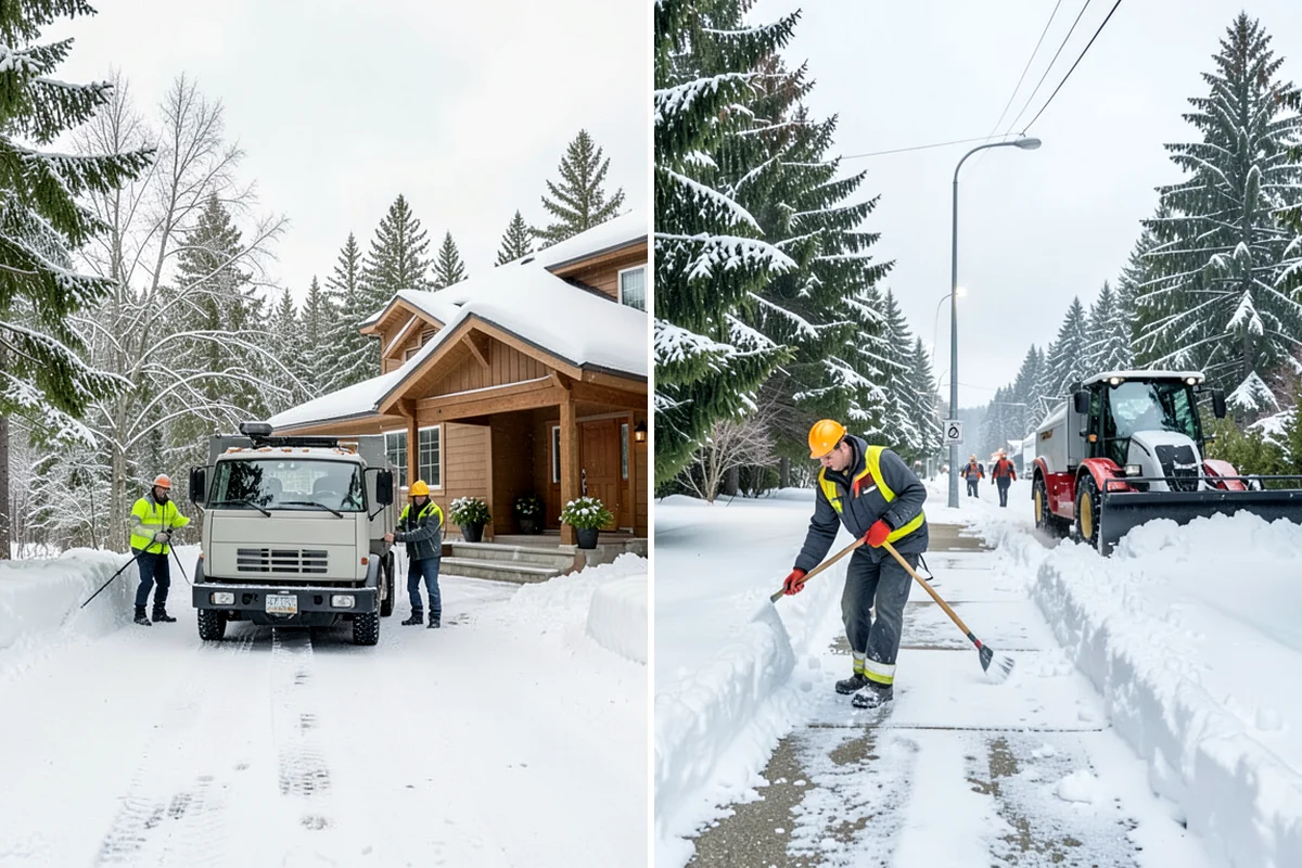Snow Load Assessment in Federal Way, King County, WA - Measure snow depth across representative roof areas