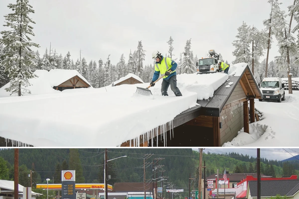 Snow Load Assessment in Granite Falls, Snohomish County, WA - Snow load assessment is most valuable during and right after heavy accumulation events from December through February.