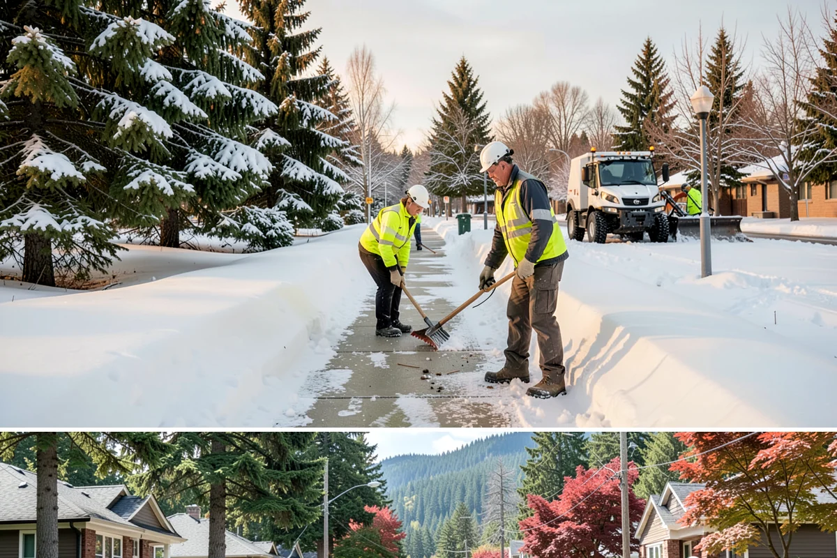 Snow Load Assessment in Hunts Point, King County, WA - Snow load assessment is most valuable during and right after heavy accumulation events from December through February.