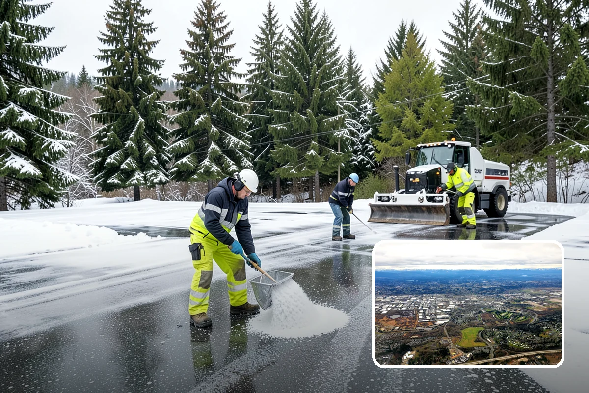 Snow Load Assessment in Kent, King County, WA - Real weight data instead of guessing from snow depth