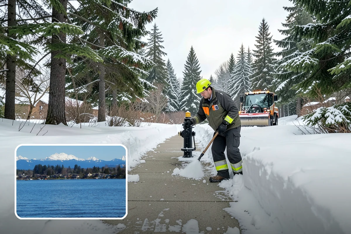 Snow Load Assessment in Lake Stevens, Snohomish County, WA - Real weight data instead of guessing from snow depth