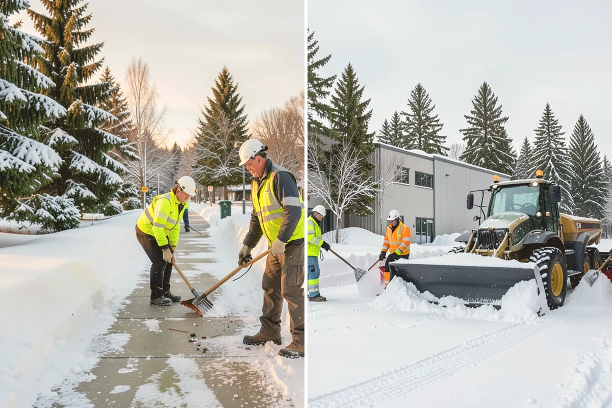 Snow Load Assessment in Lynnwood, Snohomish County, WA - Measure snow depth across representative roof areas