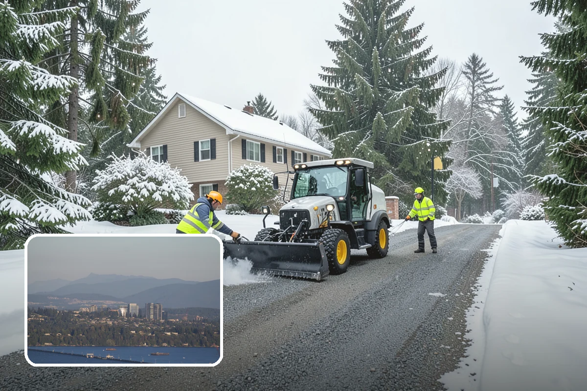 Snow Load Assessment in Medina, King County, WA - Real weight data instead of guessing from snow depth