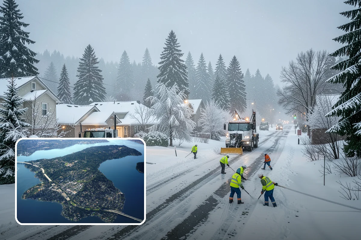 Snow Load Assessment in Mercer Island, King County, WA - Real weight data instead of guessing from snow depth