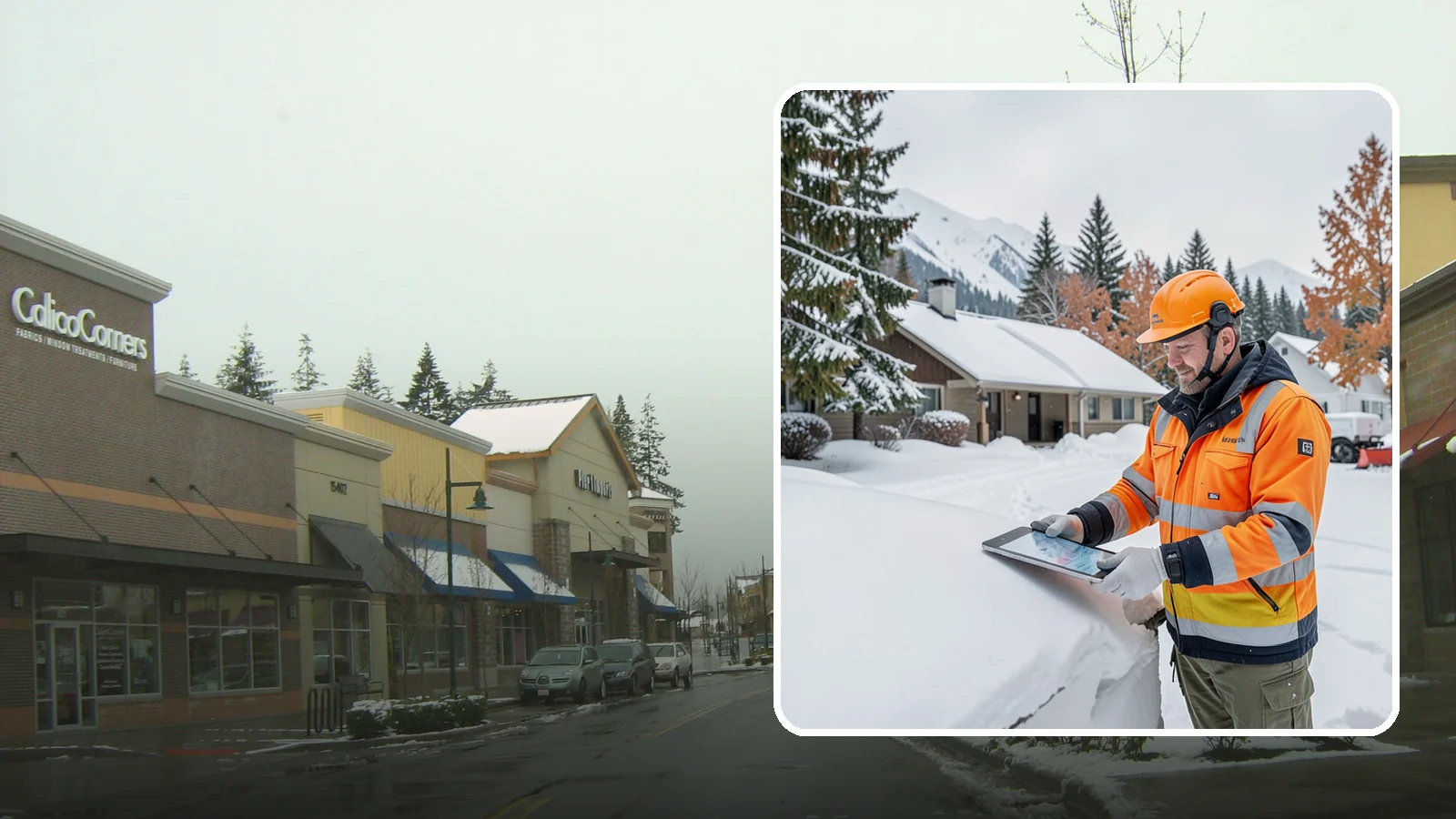 Snow Load Assessment in Mill Creek, Snohomish County, WA - We evaluate roof snow loads so you know whether accumulation has reached a dangerous weight.