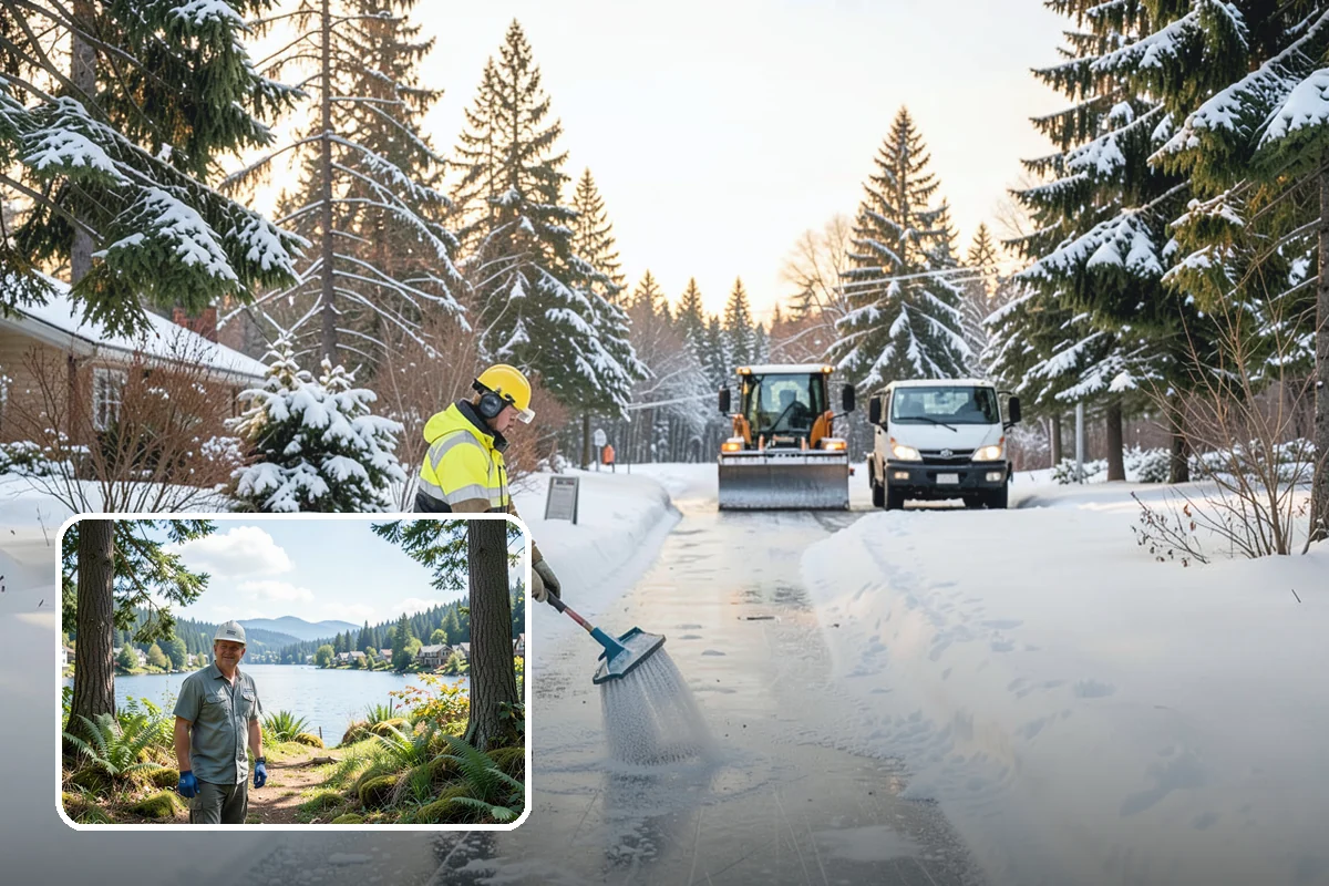 Snow Load Assessment in Milton, King County, WA - Real weight data instead of guessing from snow depth