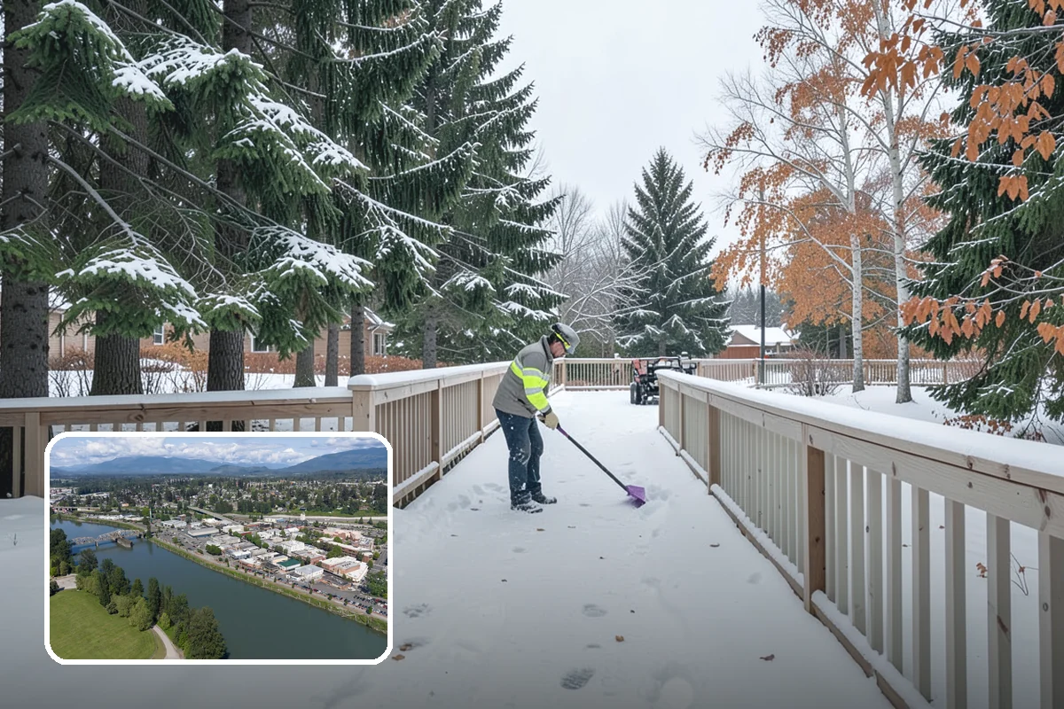 Snow Load Assessment in Mount Vernon, Skagit County, WA - Real weight data instead of guessing from snow depth
