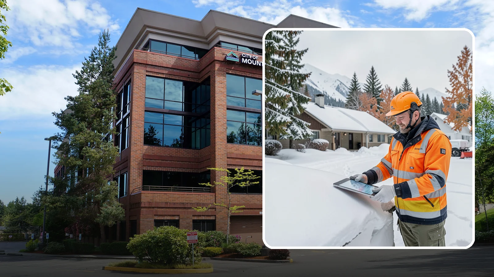 Snow Load Assessment in Mountlake Terrace, Snohomish County, WA - We evaluate roof snow loads so you know whether accumulation has reached a dangerous weight.