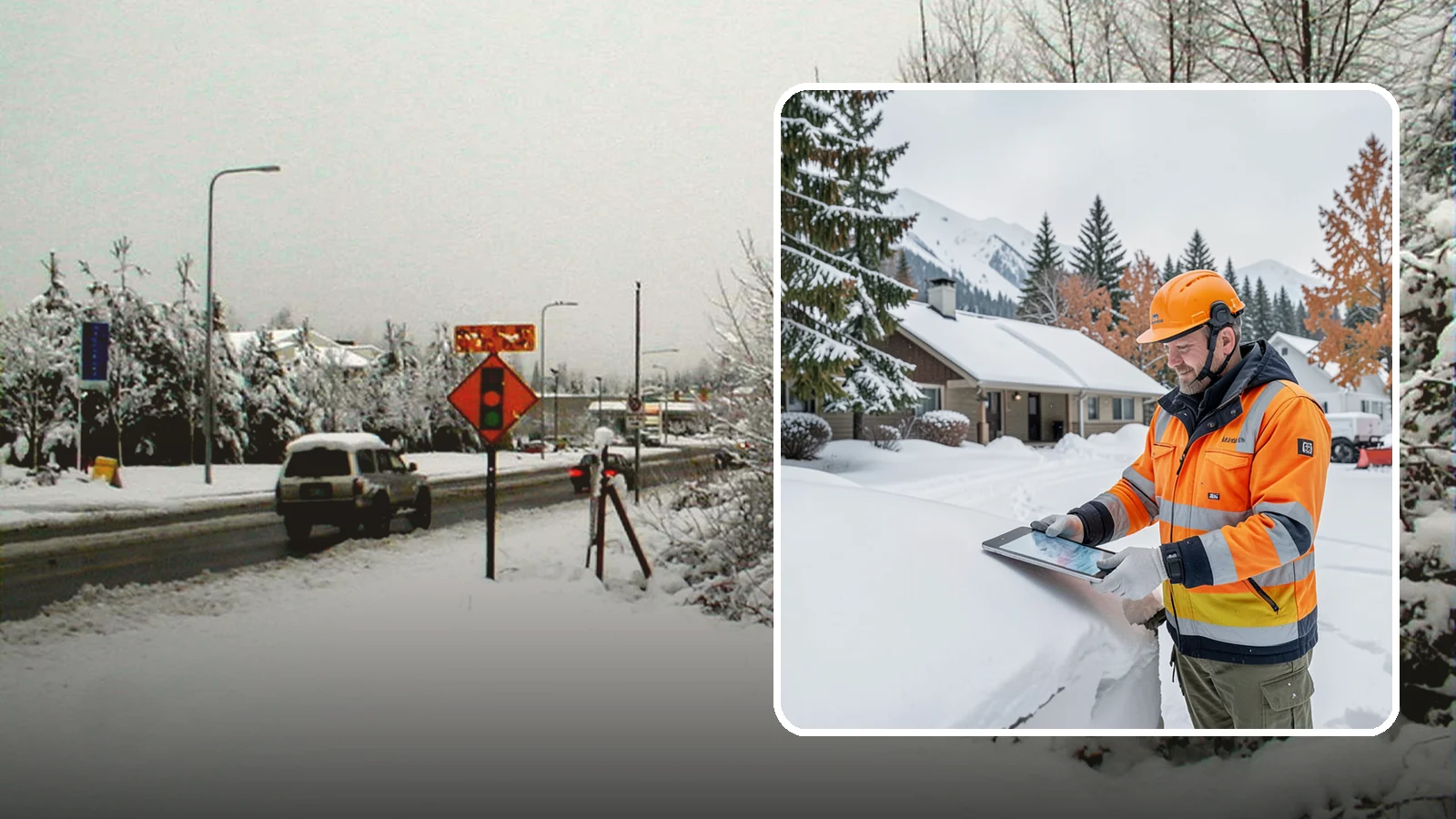 Snow Load Assessment in Newcastle, King County, WA - We evaluate roof snow loads so you know whether accumulation has reached a dangerous weight.