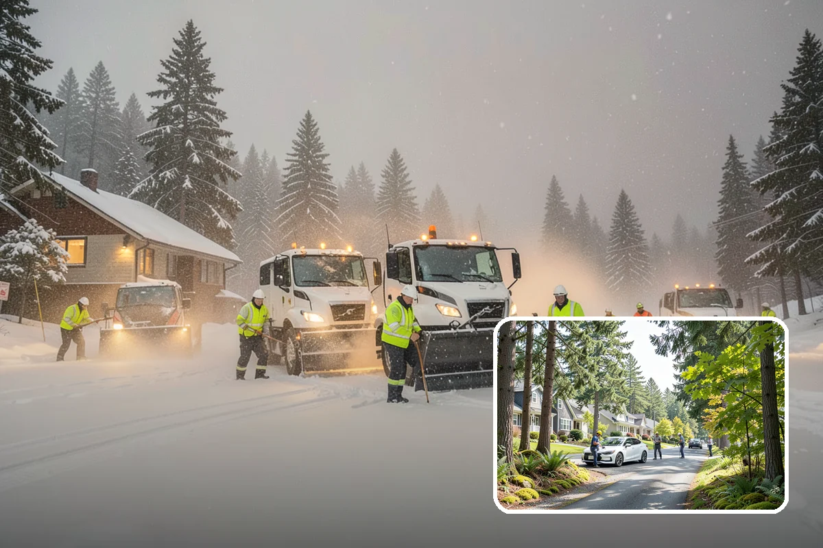 Snow Load Assessment in Normandy Park, King County, WA - Real weight data instead of guessing from snow depth