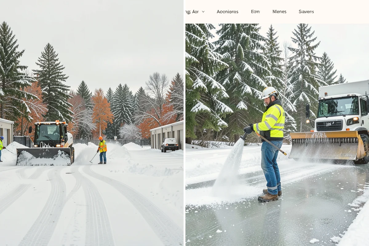 Snow Load Assessment in Orting, Pierce County, WA - Measure snow depth across representative roof areas