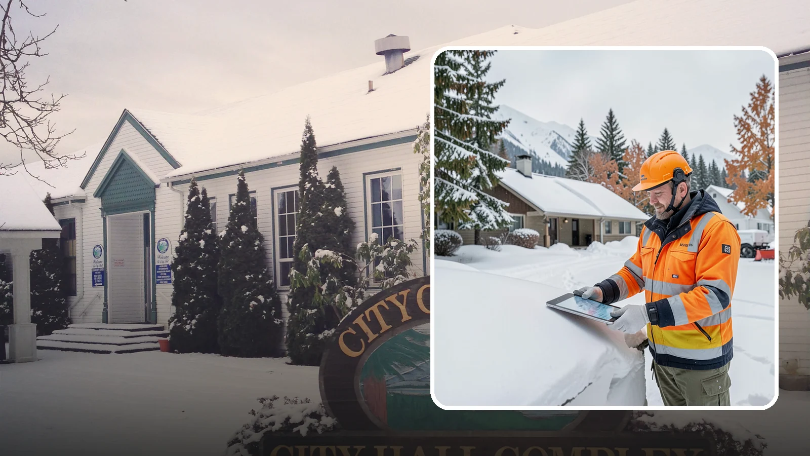 Snow Load Assessment in Pacific, King County, WA - We evaluate roof snow loads so you know whether accumulation has reached a dangerous weight.