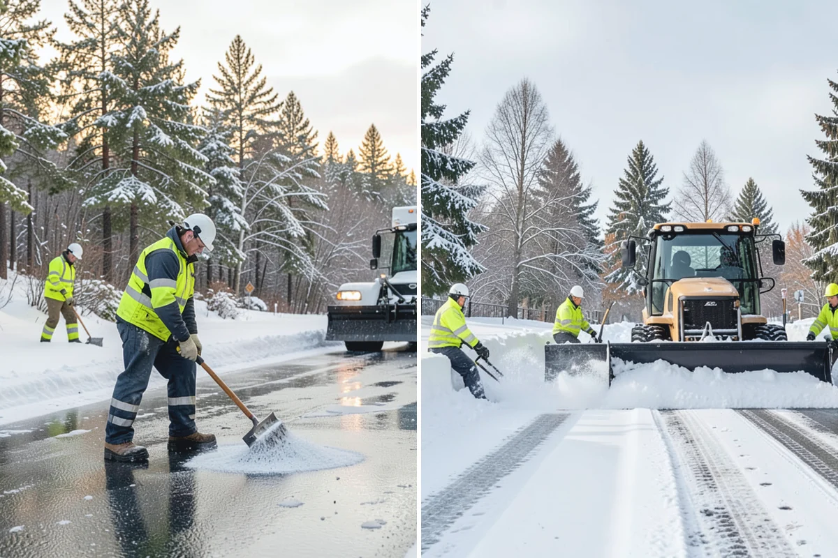 Snow Load Assessment in Renton, King County, WA - Measure snow depth across representative roof areas