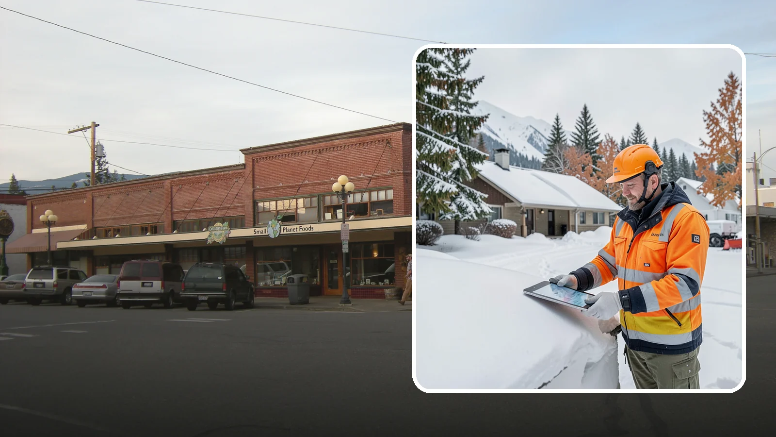 Snow Load Assessment in Sedro-Woolley, Skagit County, WA - We evaluate roof snow loads so you know whether accumulation has reached a dangerous weight.