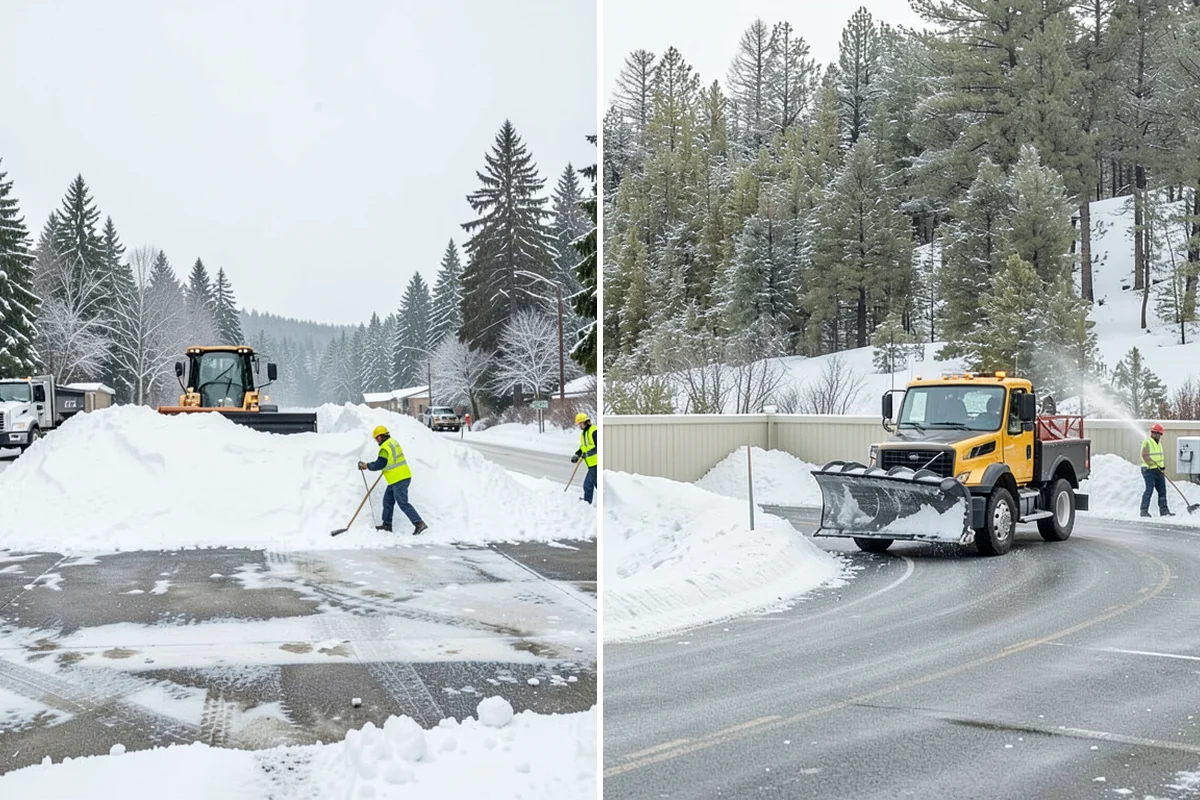 Snow Load Assessment in Shoreline, King County, WA - Measure snow depth across representative roof areas