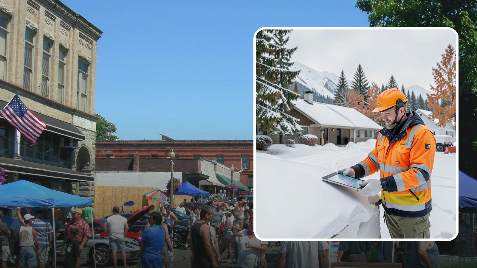 Snow Load Assessment in Snohomish, Snohomish County, WA - We evaluate roof snow loads so you know whether accumulation has reached a dangerous weight.