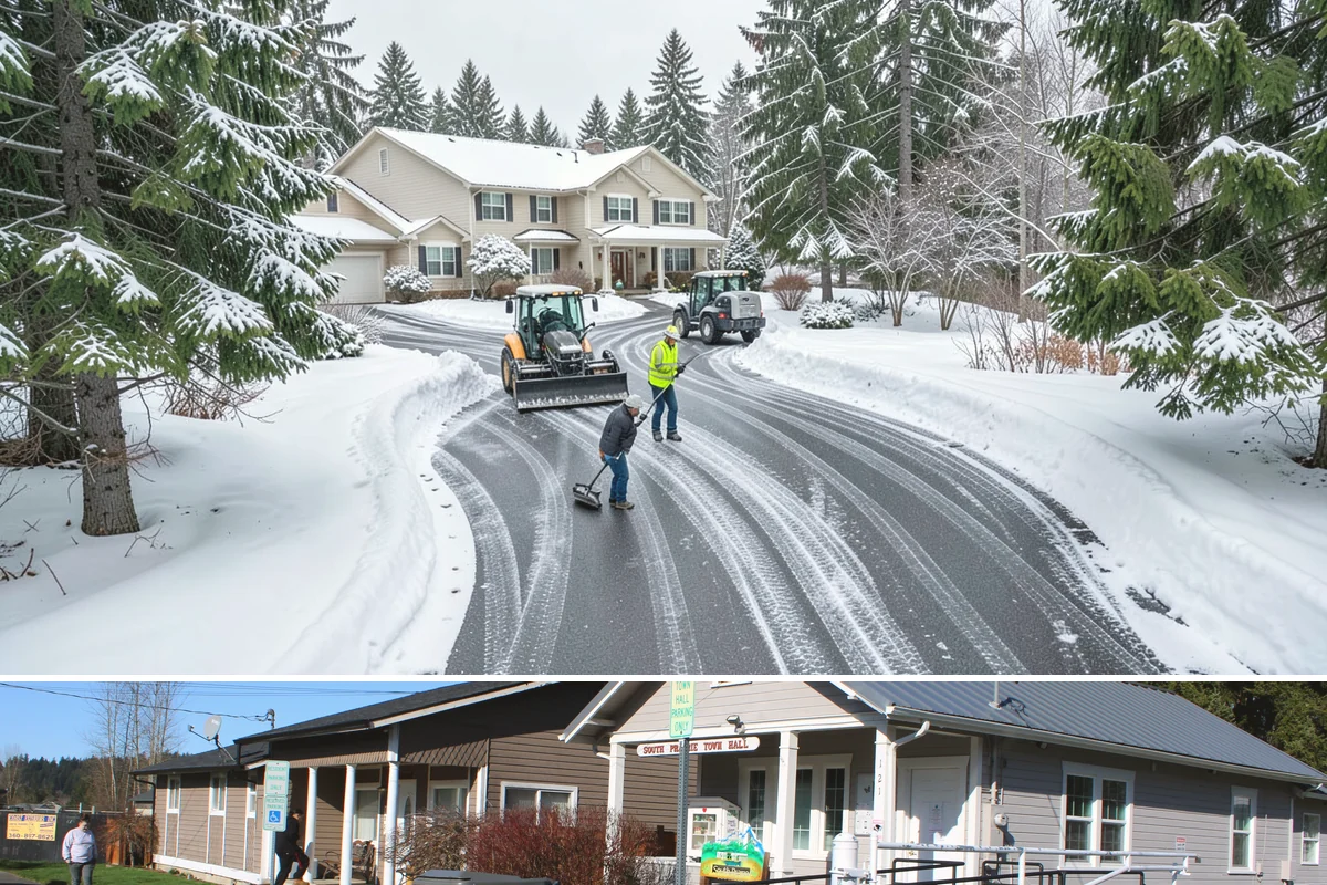 Snow Load Assessment in South Prairie, Pierce County, WA - Snow load assessment is most valuable during and right after heavy accumulation events from December through February.