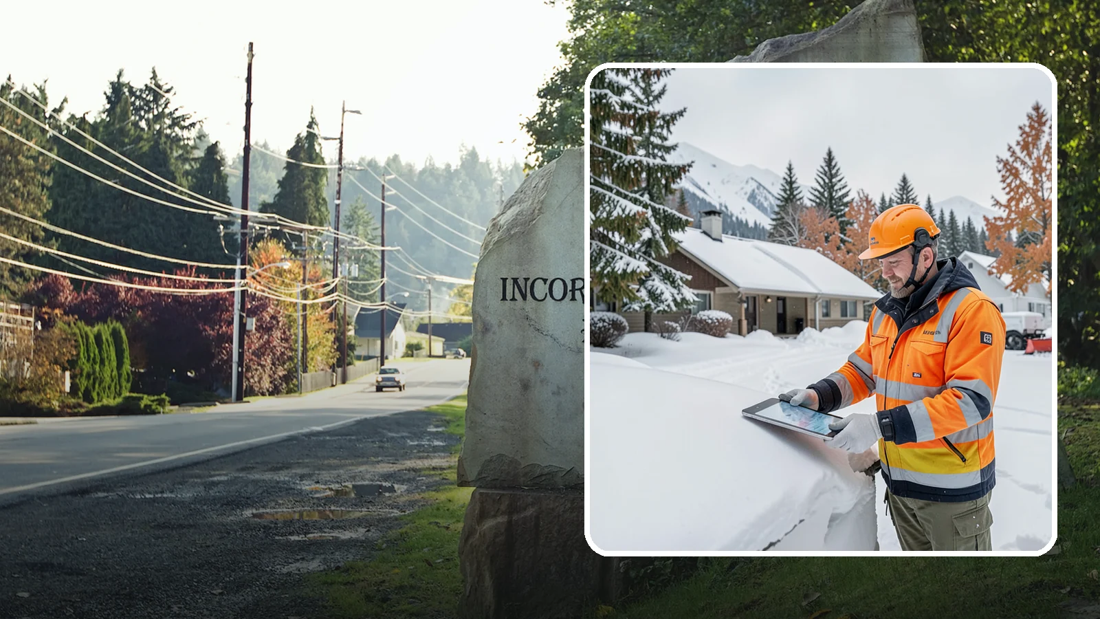 Snow Load Assessment in Wilkeson, Pierce County, WA - We evaluate roof snow loads so you know whether accumulation has reached a dangerous weight.