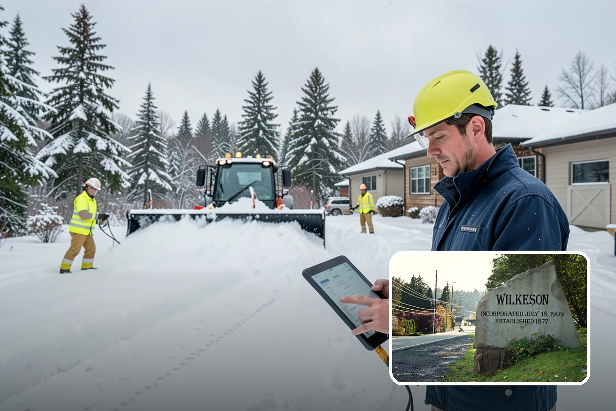 Snow Load Assessment in Wilkeson, Pierce County, WA - Real weight data instead of guessing from snow depth