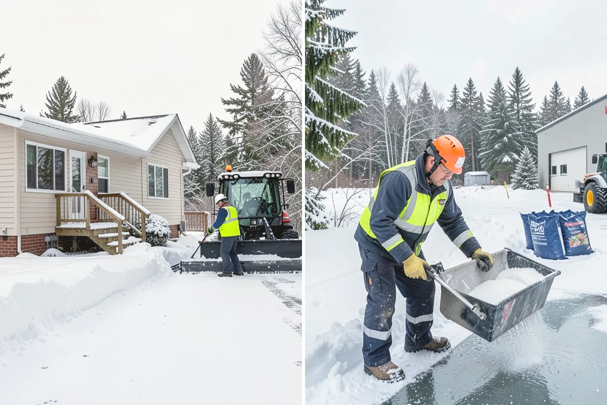 Snow Load Assessment in Yarrow Point, King County, WA - Measure snow depth across representative roof areas