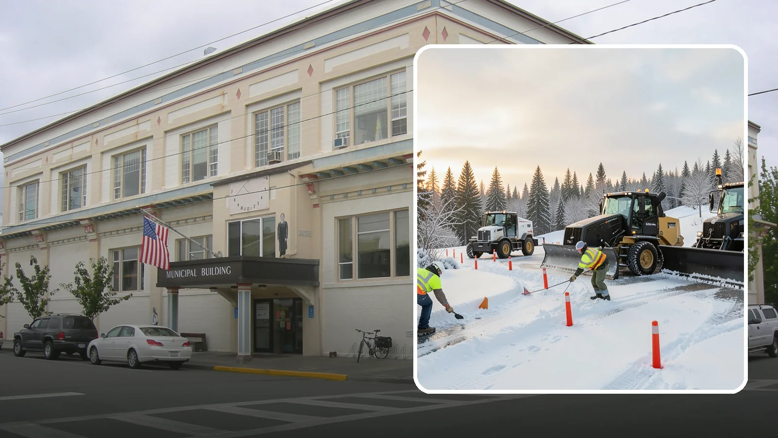 Snow Marker Installation in Anacortes, Skagit County, WA - We plant snow markers along your driveway edges, islands, and hidden features so plows work fast and damage nothing when snow...