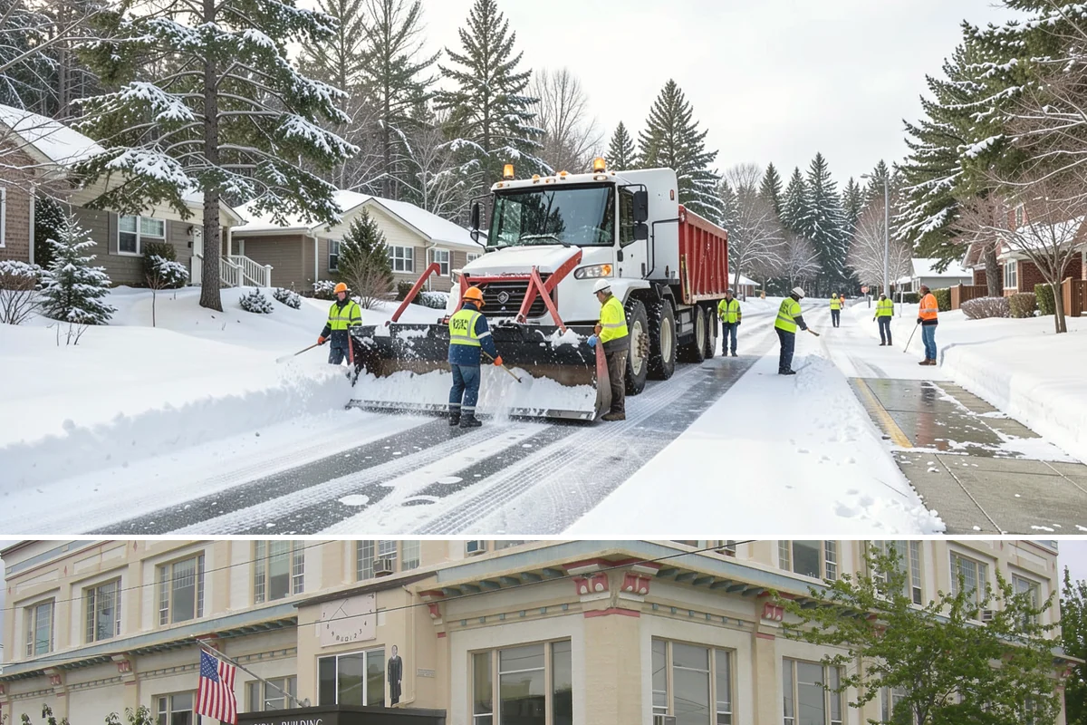 Snow Marker Installation in Anacortes, Skagit County, WA - Markers go in during the dry weeks of autumn and come out in March once lowland freeze risk has clearly ended.