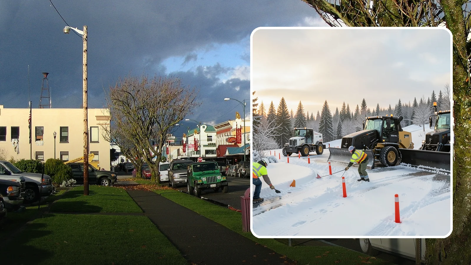 Snow Marker Installation in Arlington, Snohomish County, WA - We plant snow markers along your driveway edges, islands, and hidden features so plows work fast and damage nothing when snow...