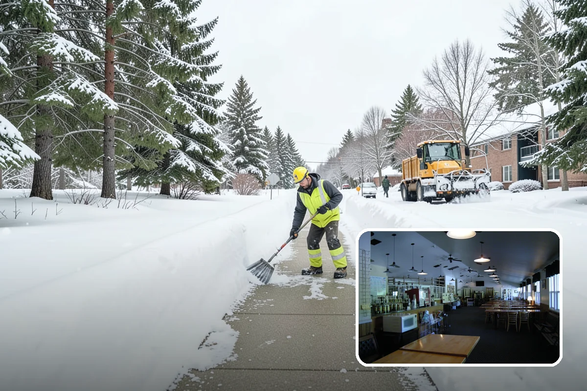 Snow Marker Installation in Black Diamond, King County, WA - Prevents blade damage to curbs, sprinkler heads, and landscaping