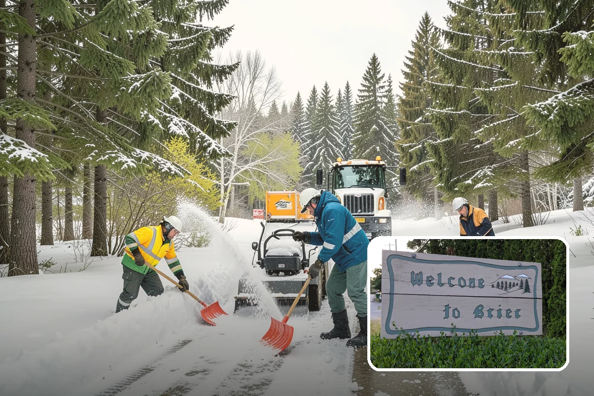 Snow Marker Installation in Brier, Snohomish County, WA - Prevents blade damage to curbs, sprinkler heads, and landscaping