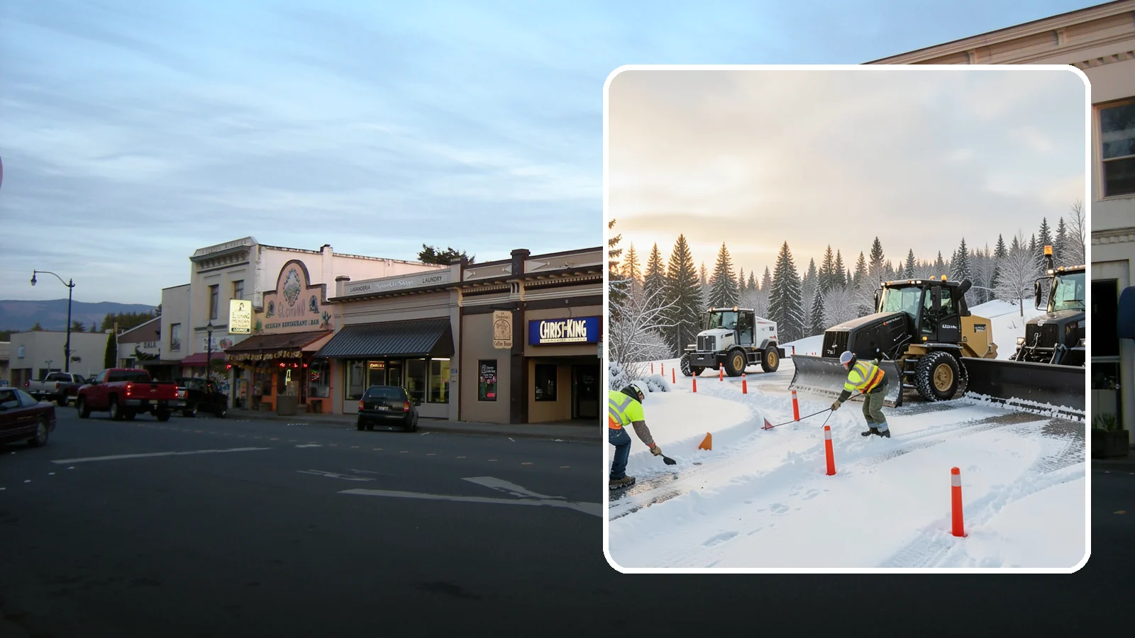 Snow Marker Installation in Burlington, Skagit County, WA - We plant snow markers along your driveway edges, islands, and hidden features so plows work fast and damage nothing when snow...