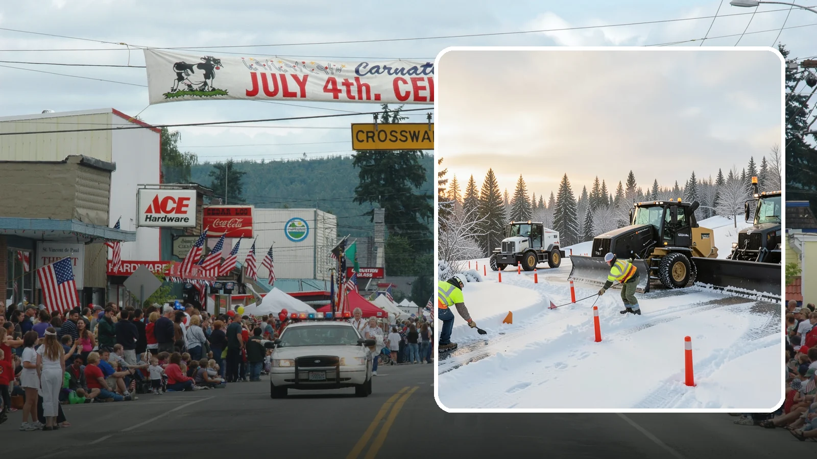 Snow Marker Installation in Carnation, King County, WA - We plant snow markers along your driveway edges, islands, and hidden features so plows work fast and damage nothing when snow...