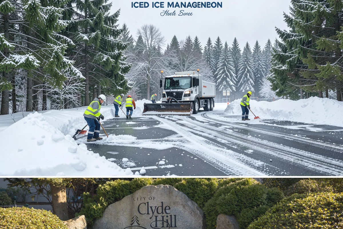 Snow Marker Installation in Clyde Hill, King County, WA - Markers go in during the dry weeks of autumn and come out in March once lowland freeze risk has clearly ended.
