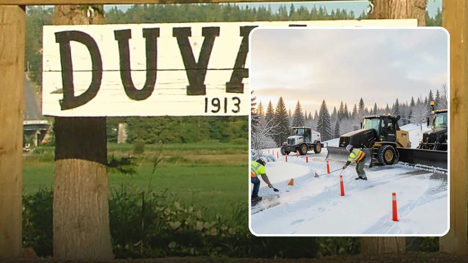 Snow Marker Installation in Duvall, King County, WA - We plant snow markers along your driveway edges, islands, and hidden features so plows work fast and damage nothing when snow...