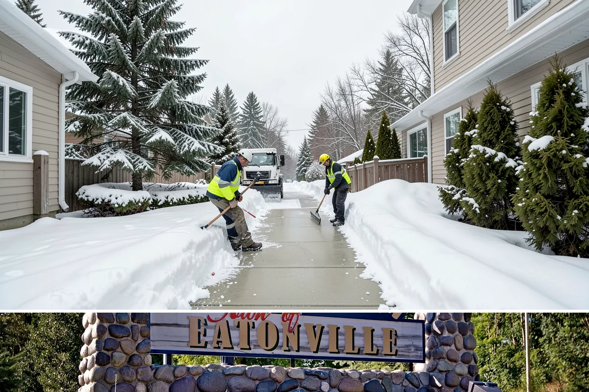 Snow Marker Installation in Eatonville, Pierce County, WA - Markers go in during the dry weeks of autumn and come out in March once lowland freeze risk has clearly ended.