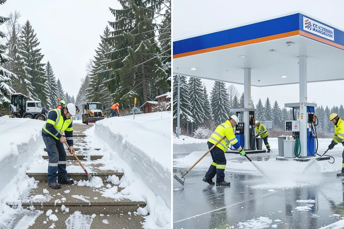 Snow Marker Installation in Hamilton, Skagit County, WA - We identify pavement edges and vulnerable features with you on-site