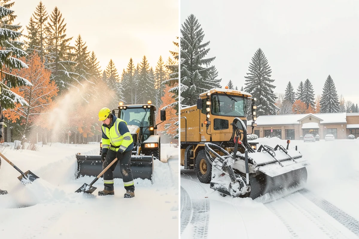 Snow Marker Installation in Index, Snohomish County, WA - We identify pavement edges and vulnerable features with you on-site
