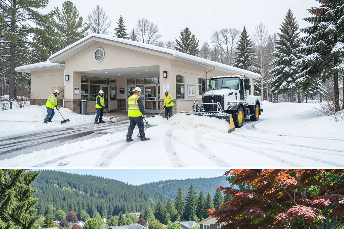 Snow Marker Installation in Index, Snohomish County, WA - Markers go in during the dry weeks of autumn and come out in March once lowland freeze risk has clearly ended.