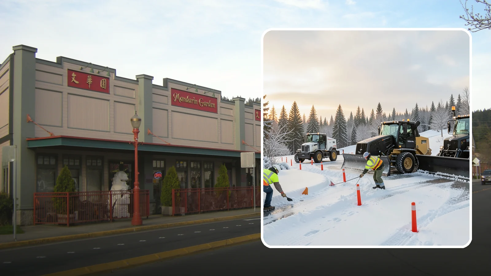Snow Marker Installation in Issaquah, King County, WA - We plant snow markers along your driveway edges, islands, and hidden features so plows work fast and damage nothing when snow...