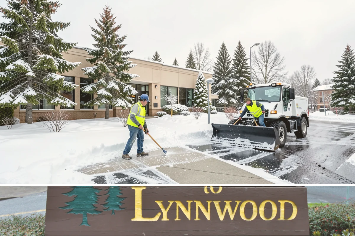 Snow Marker Installation in Lynnwood, Snohomish County, WA - Markers go in during the dry weeks of autumn and come out in March once lowland freeze risk has clearly ended.