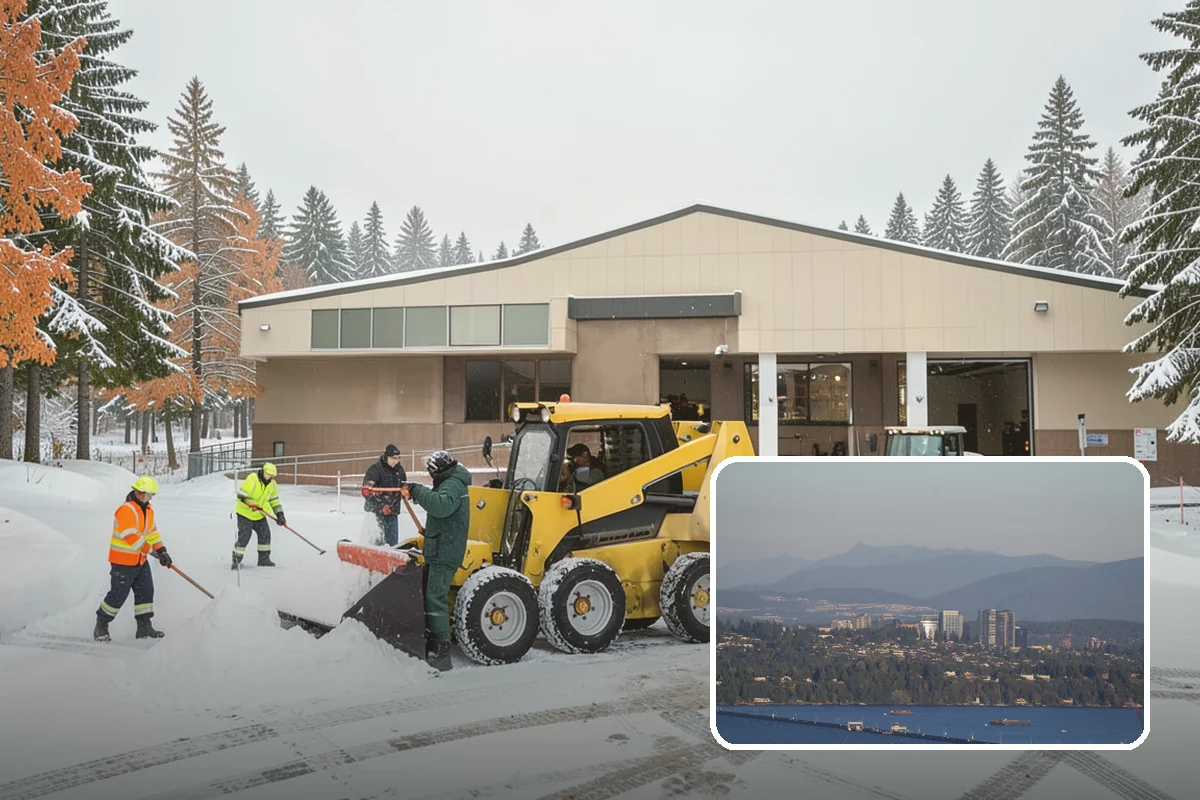 Snow Marker Installation in Medina, King County, WA - Prevents blade damage to curbs, sprinkler heads, and landscaping