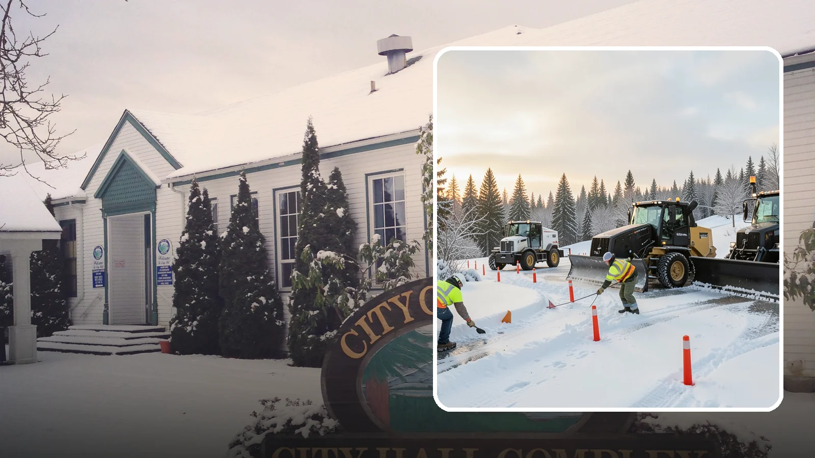 Snow Marker Installation in Pacific, King County, WA - We plant snow markers along your driveway edges, islands, and hidden features so plows work fast and damage nothing when snow...