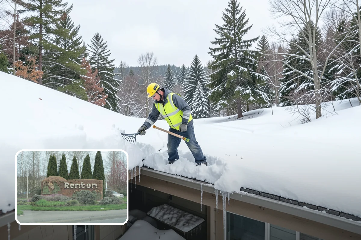 Snow Marker Installation in Renton, King County, WA - Prevents blade damage to curbs, sprinkler heads, and landscaping
