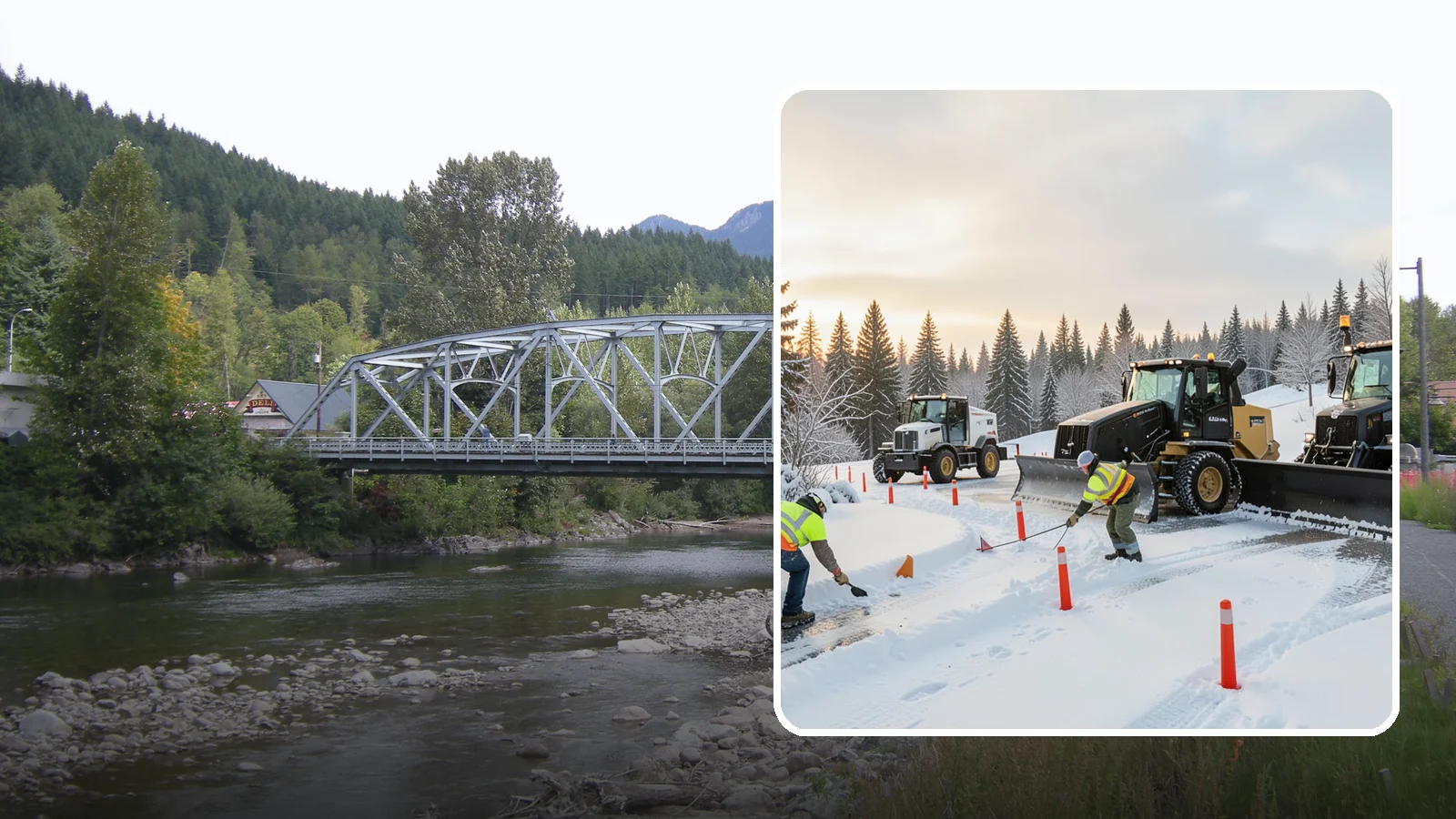 Snow Marker Installation in Skykomish, King County, WA - We plant snow markers along your driveway edges, islands, and hidden features so plows work fast and damage nothing when snow...