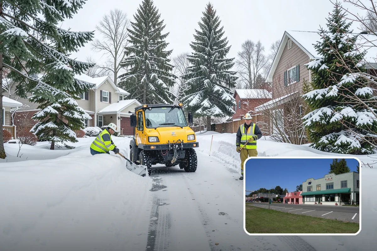 Snow Marker Installation in Snoqualmie, King County, WA - Prevents blade damage to curbs, sprinkler heads, and landscaping
