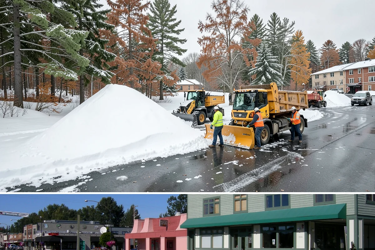 Snow Marker Installation in Snoqualmie, King County, WA - Markers go in during the dry weeks of autumn and come out in March once lowland freeze risk has clearly ended.